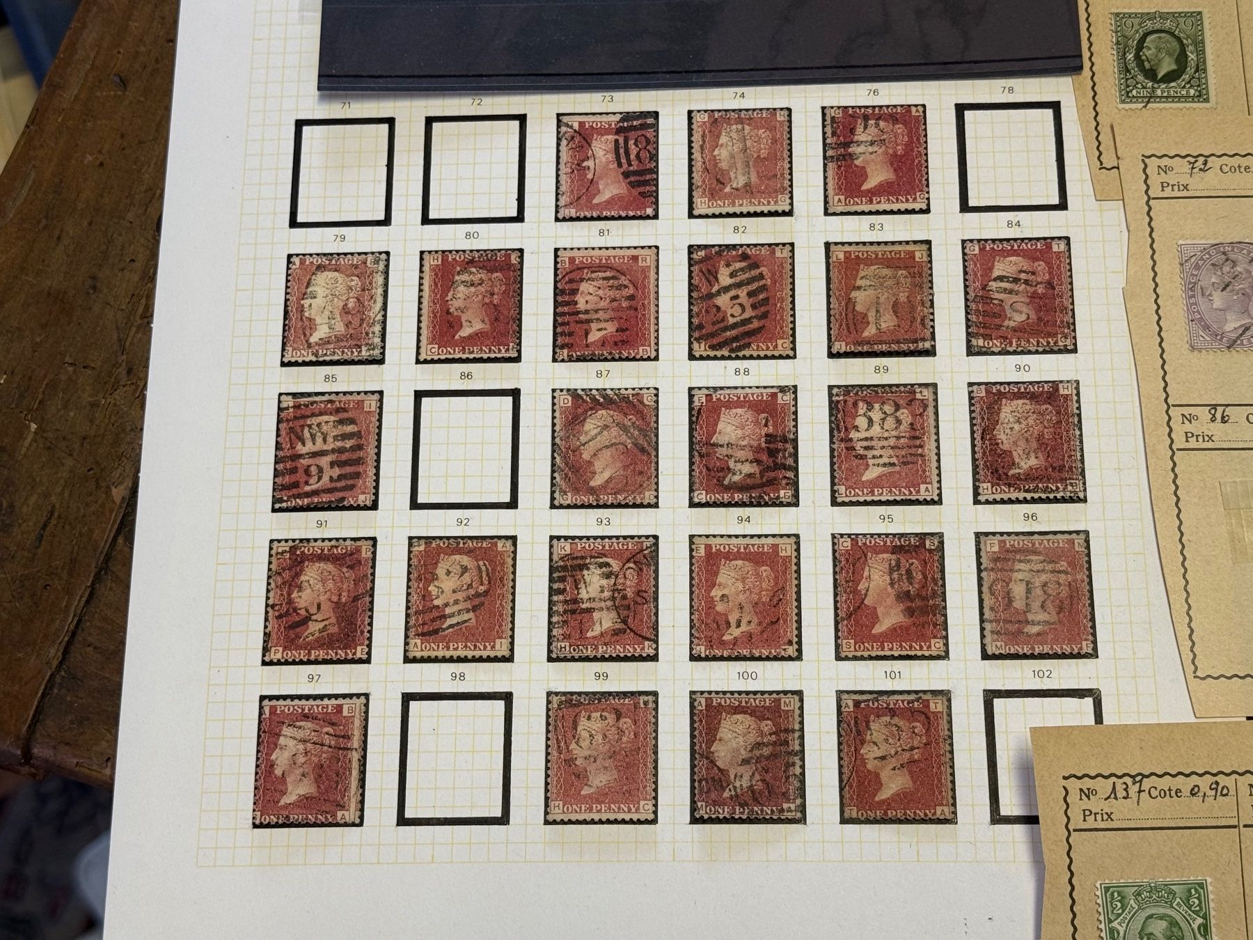 Tutti i francobolli: Konvolut England GB Klassik Briefmarken – Usato da Bern venduto da Jwpm66 2