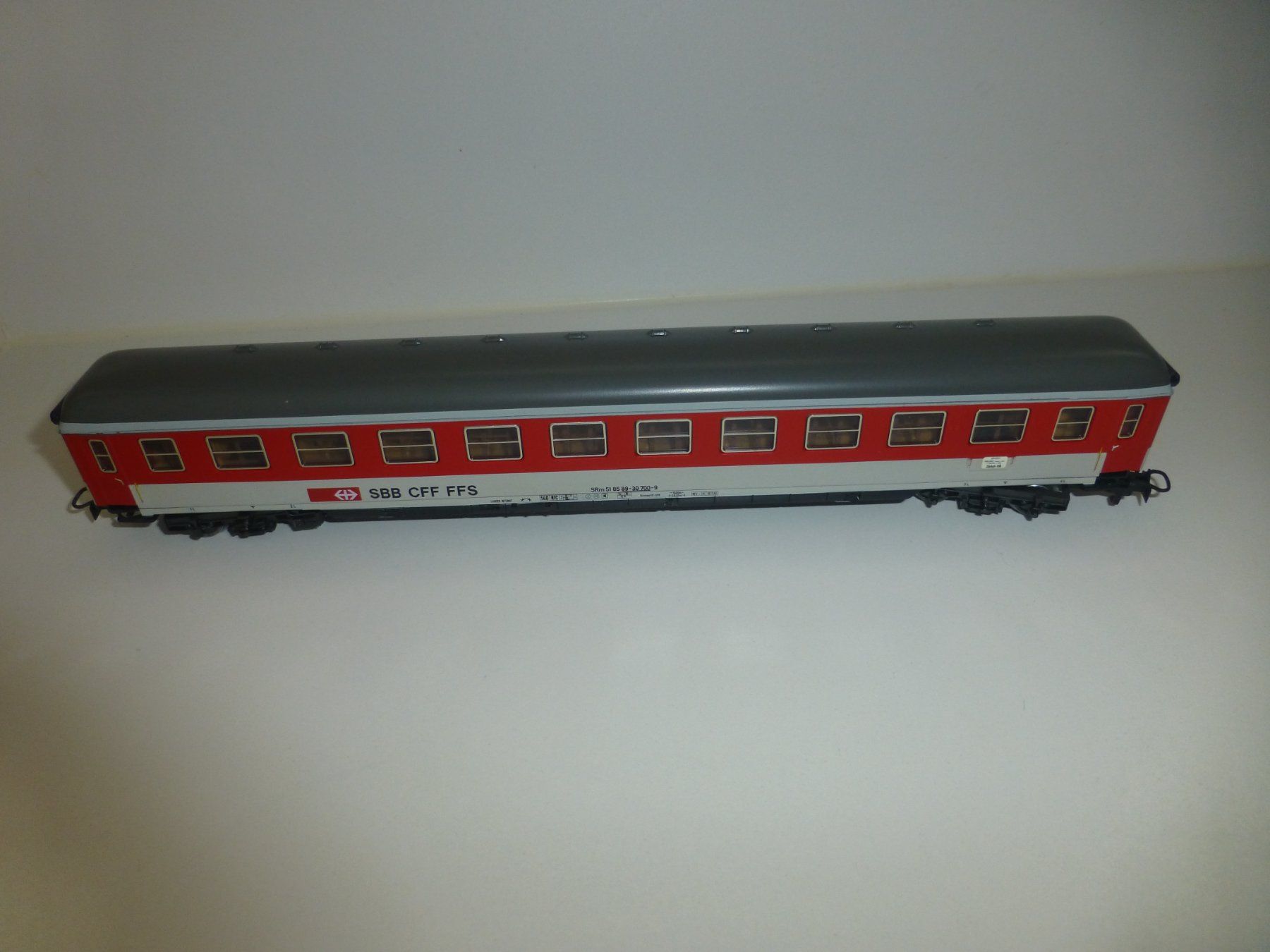 Märklin Modellini di ferrovie: 2 Märklin Personenwagen – Usato da Emmetten venduto da Waldhorn2 1