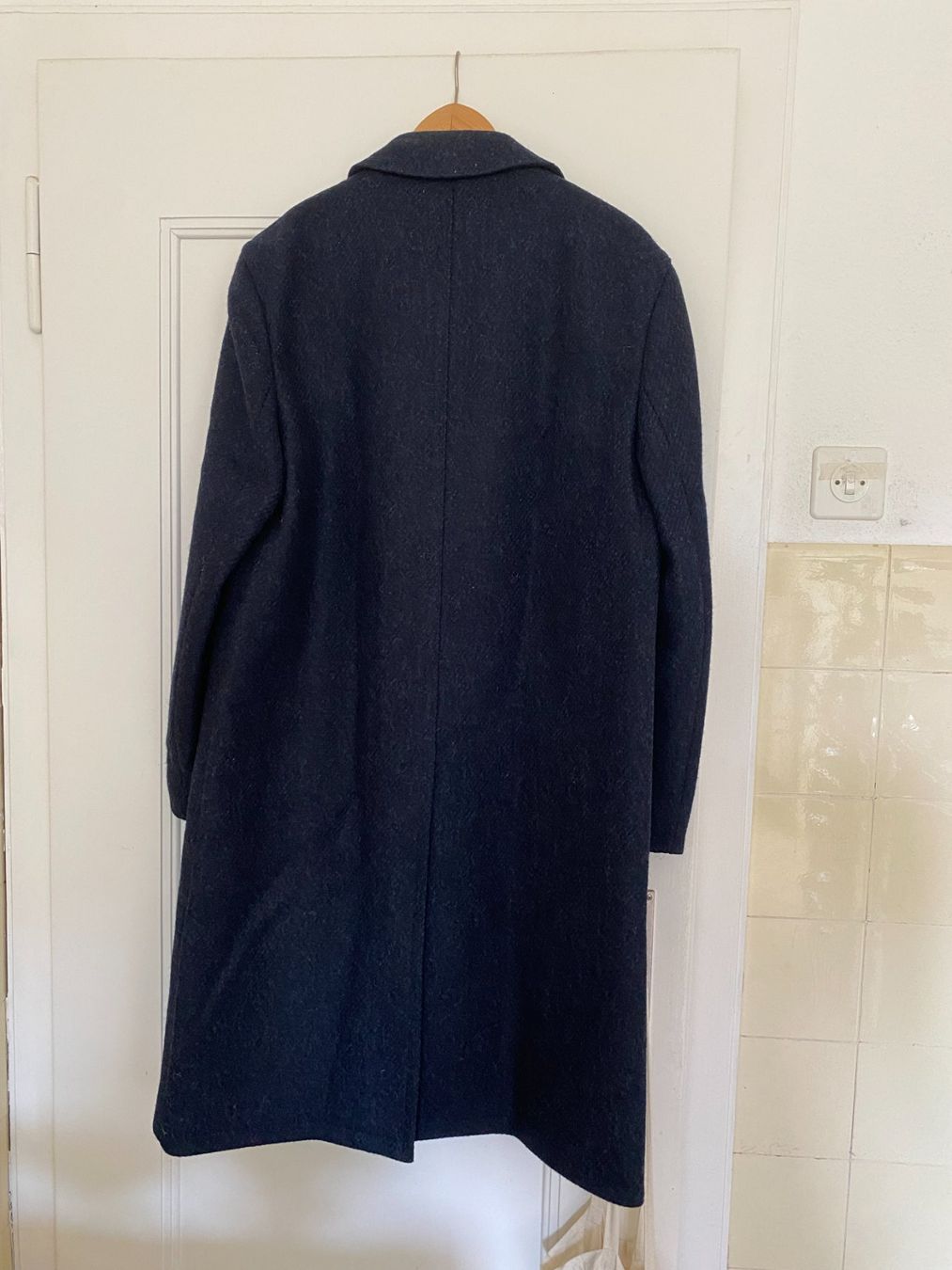 Cappotti: Vintage Wintermantel Louisoder by Kynoch, dunkelblau – Usato da Basel venduto da jeb_c2vd 3