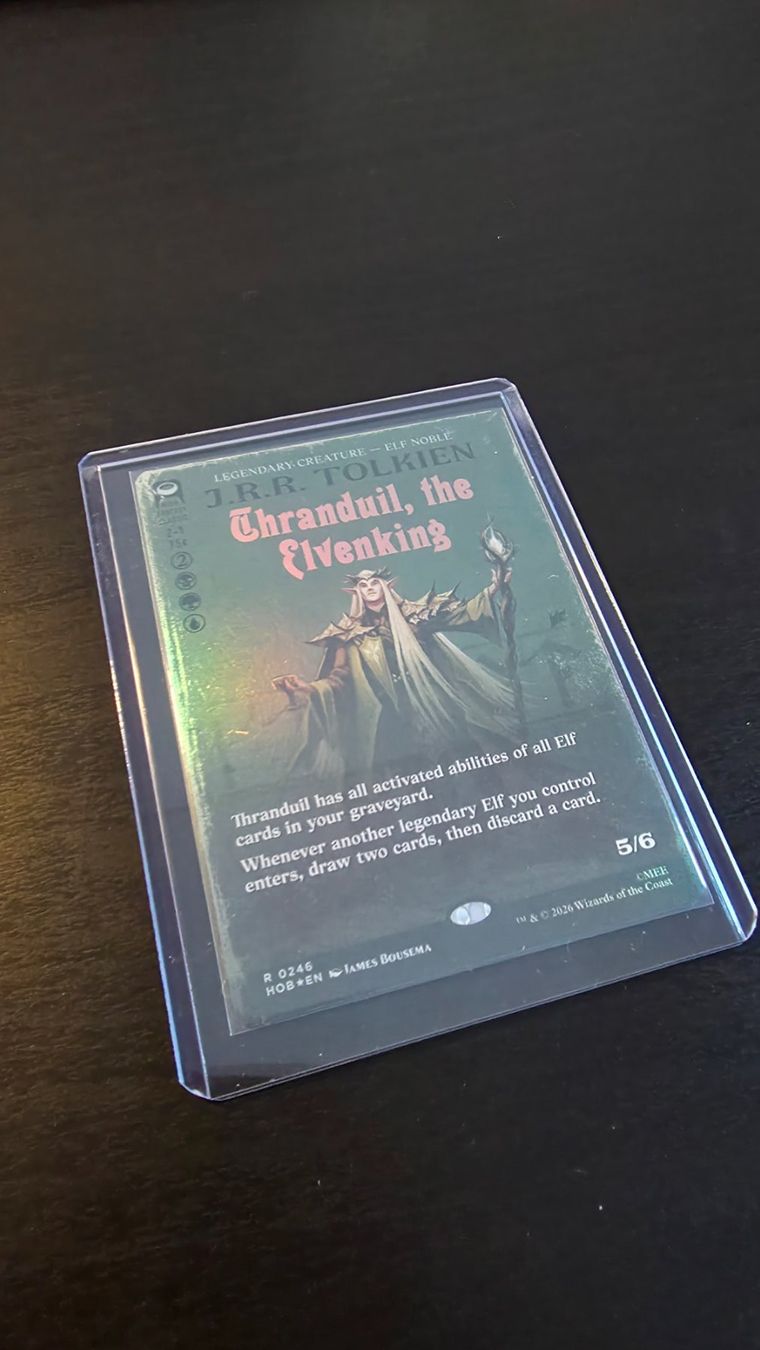 Magic The Gathering Sammelbilder & Trading cards: HOBBIT Thranduil, the Elvenking FOIL - MINT – Neu (gemäss Beschreibung) aus La Tour-de-Peilz von val_h8g8