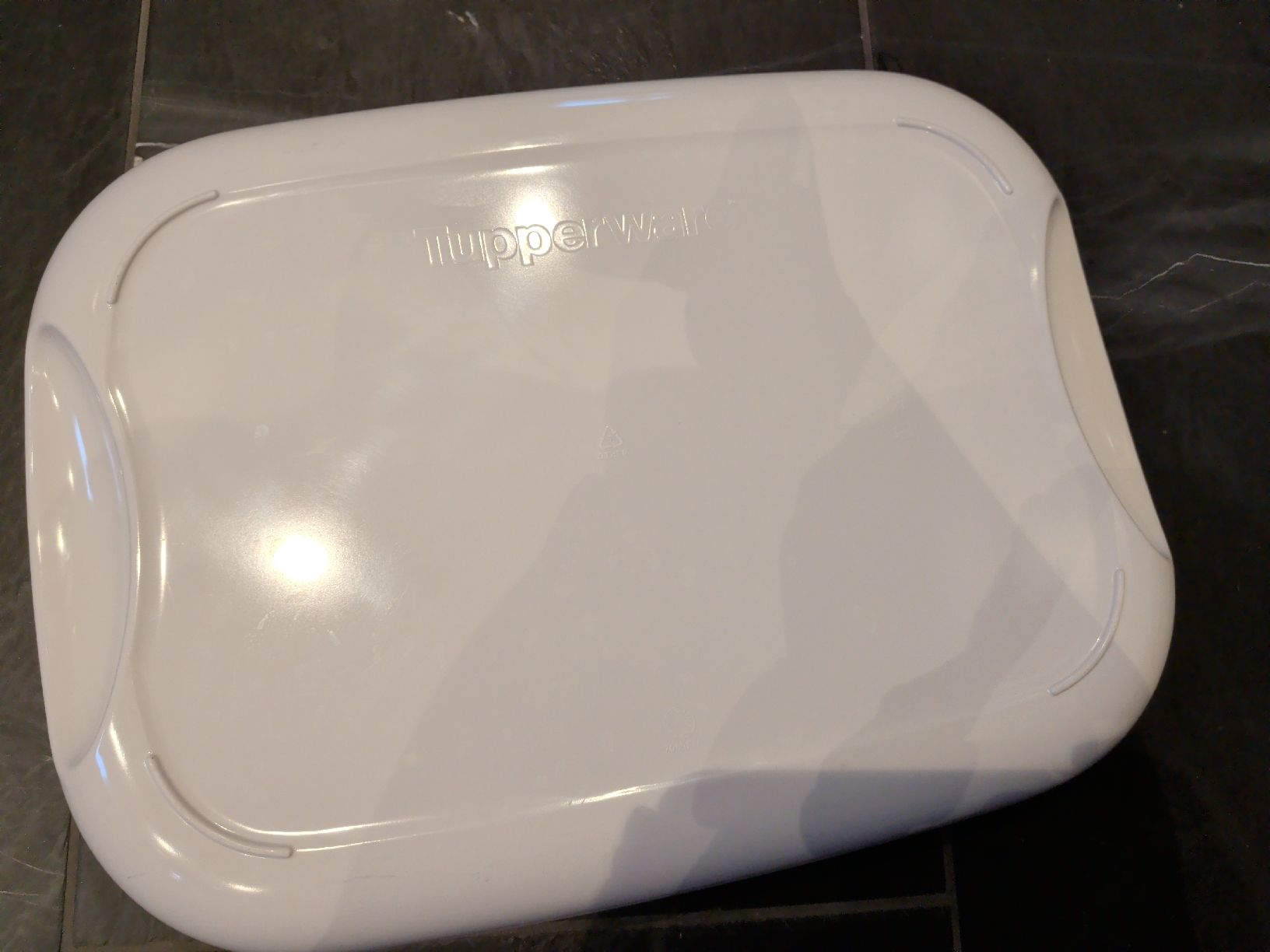 Tupperware Piatti di portata: Tupperware Servier Tablett, Weiss, – Usato da Mörschwil venduto da nemo1975 1