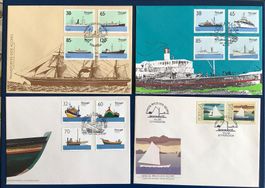 1995-92 FDC Azoren - Madeira ( Portugal ) Schiffe