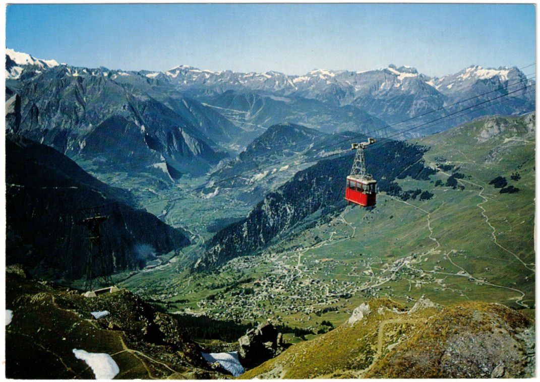 Cartoline postali: Verbier - Luftseilbahn Attelas – Usato da Binningen venduto da Mountainrider