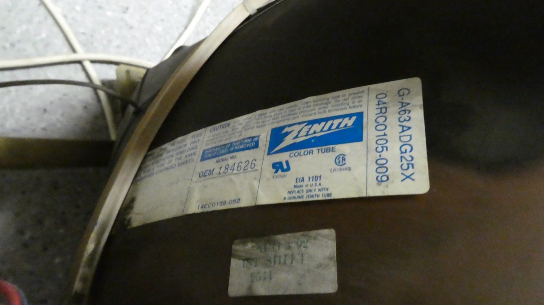 Slot Machine: Arcademonitor Wells Gardner "25K7191" (Area 51 etc.) – Usato da Lausen venduto da Vectrex1 3