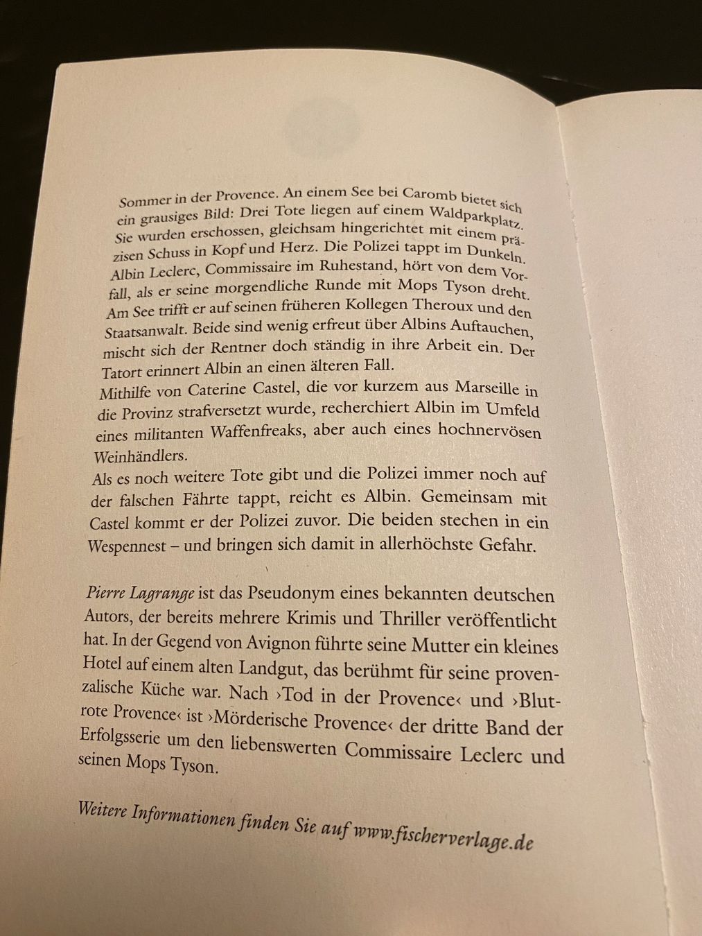 Bücher: Blutrote Provence - Albin Leclerc Krimi – Gebraucht aus Stadel b. Niederglatt von sandart 2