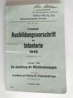 Schweizer Armee Militär Büchlein 1942
