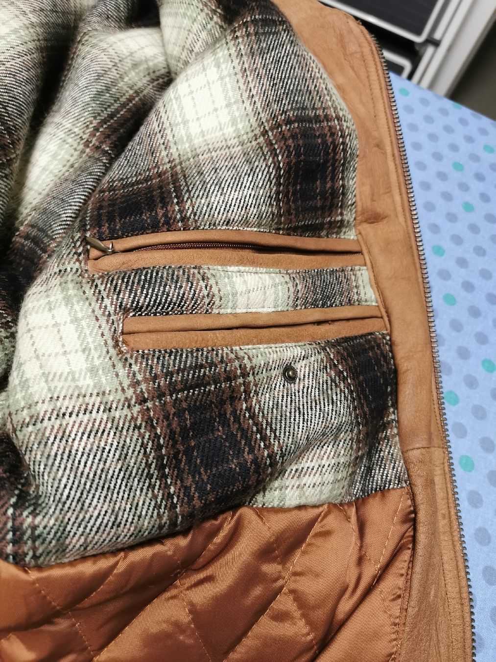 Giacche: Lederjacke cognacbraun Grösse S/M – Usato da Wittenbach venduto da Nnic 3