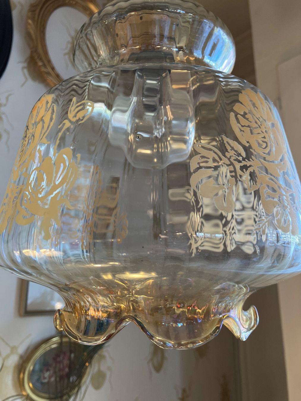 Lampade: Lampe - Hängelampe - Glas - Vintage – Usato da Winterthur venduto da pompea 4