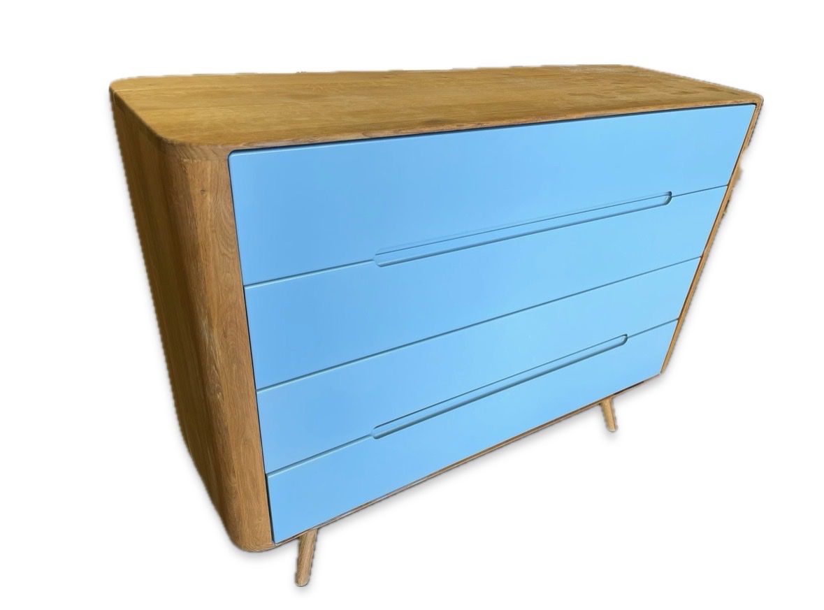 Kommoden: Moderne Kommode BYYU Skarsund mit blauer Front – Gebraucht aus Luzern von Fabian_Ni 3