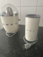 Smeg juicer and milk frother 