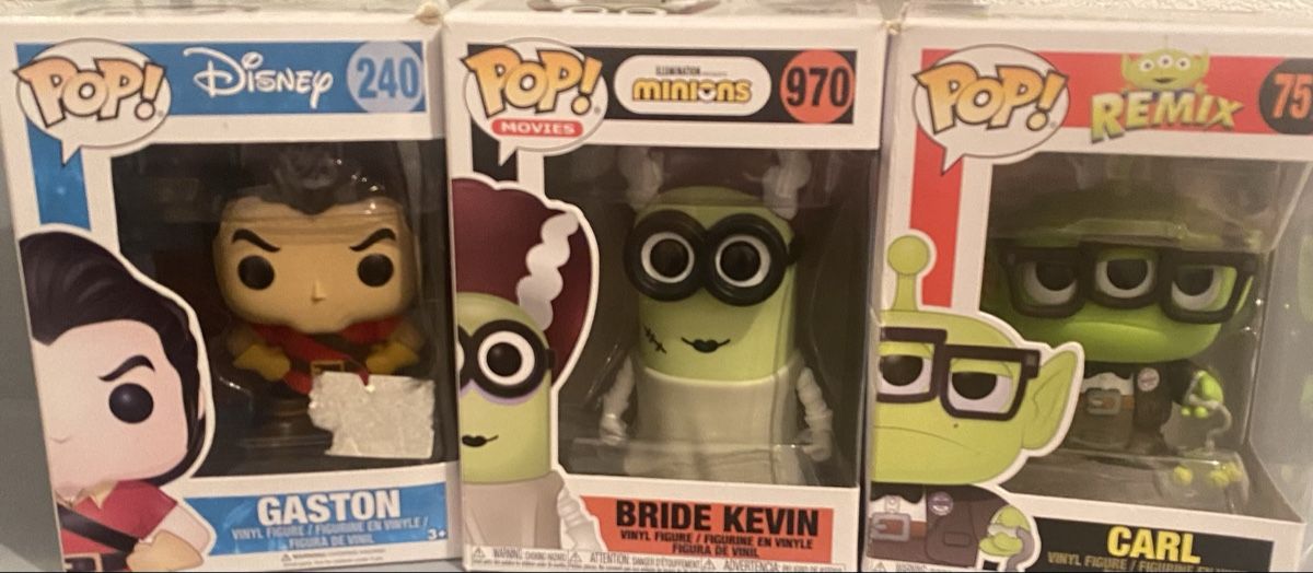 Giocattoli: Lot de 3 figurines POP – Nuovo (secondo la descrizione) da Le Noirmont venduto da Chreeba