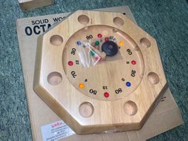 Holzspiel Octagon Roulette neu OVP unbenutzt Brettspiel