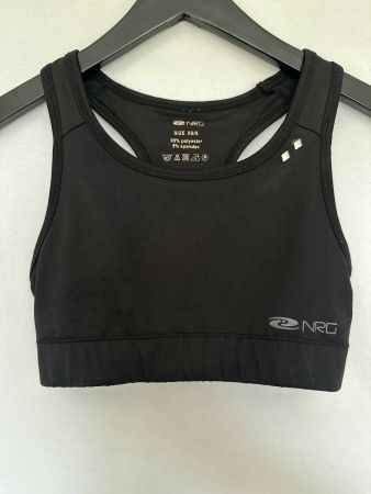 NRG Sport Top Swim Bikini Oberteil Gr. 34, 36, XS, schwarz