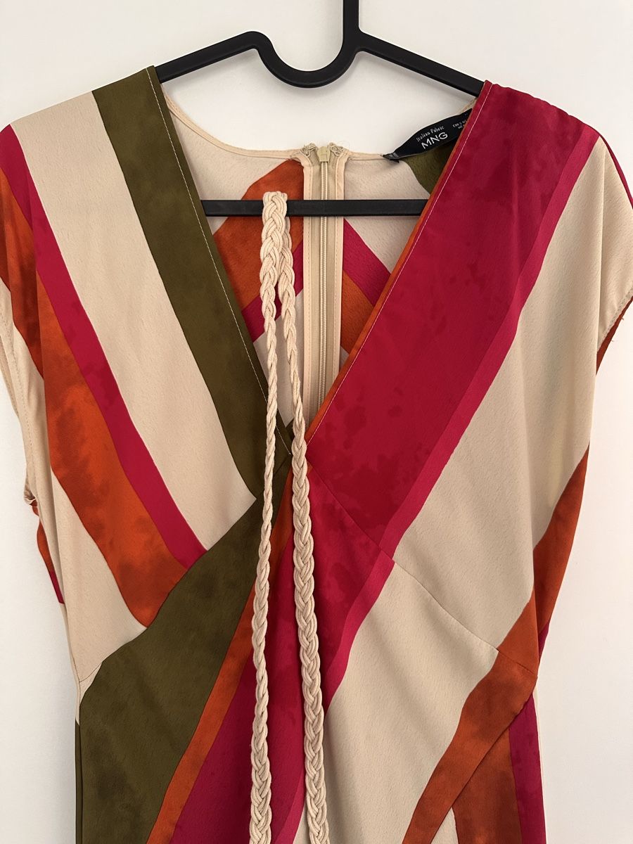 Mango Vestiti: Striped MNG Midi Dress  – Usato da Horgen venduto da ger_2y92 2