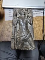 Relief Heiliger Christophorus mit Kind 28 x 14cm (D)