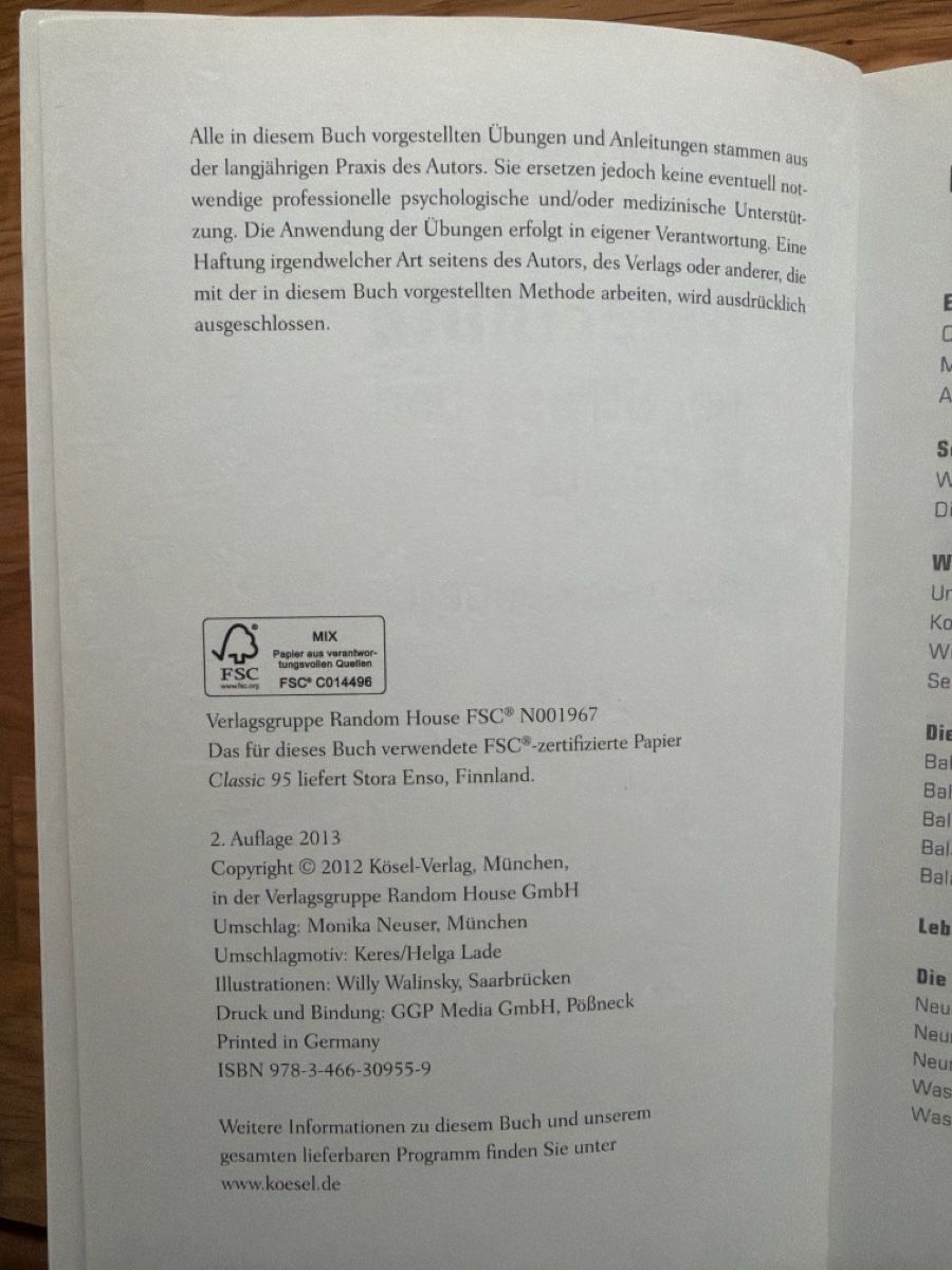 Libri: Soforthilfe bei Stress und Burn-out - Das Praxisbuch! – Usato da Hochdorf venduto da mal_82yg 2