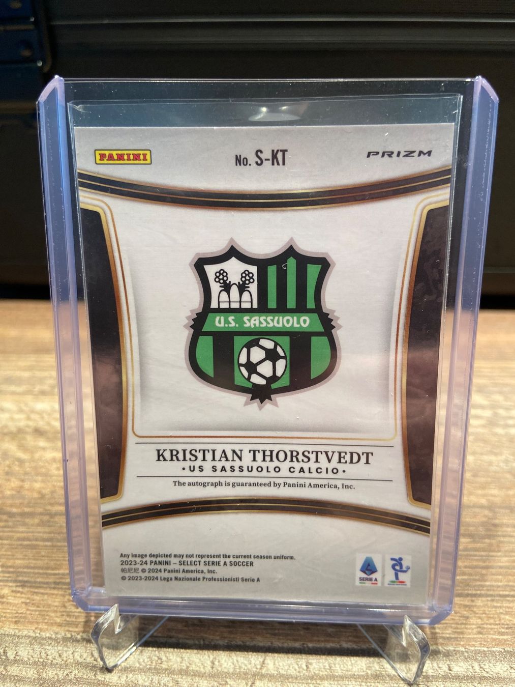 Panini Carte collezionabili: Kristian Thorstvedt Auto Panini Select Serie A 23-24 – Usato da Dagmersellen venduto da dav_b656 1