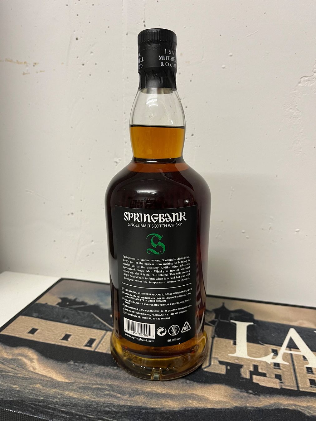 Springbank Bevande alcoliche: Springbank 15 Jahre Single Malt Whisky – Nuovo e nell'imballaggio originale da Hettlingen venduto da BarleyOne 1