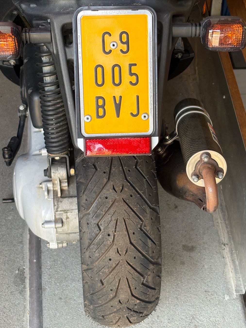 Piaggio Scooter: Piaggio NRG Power Scooter rot – Difettoso da Frick venduto da Rukki 5
