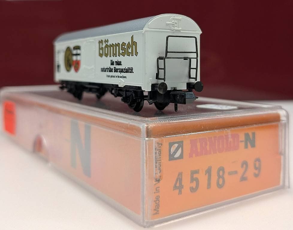 Arnold Modellini di ferrovie: Spur N Kühlwagen "Bönnsch" – Usato da Reinach BL venduto da angus74 2