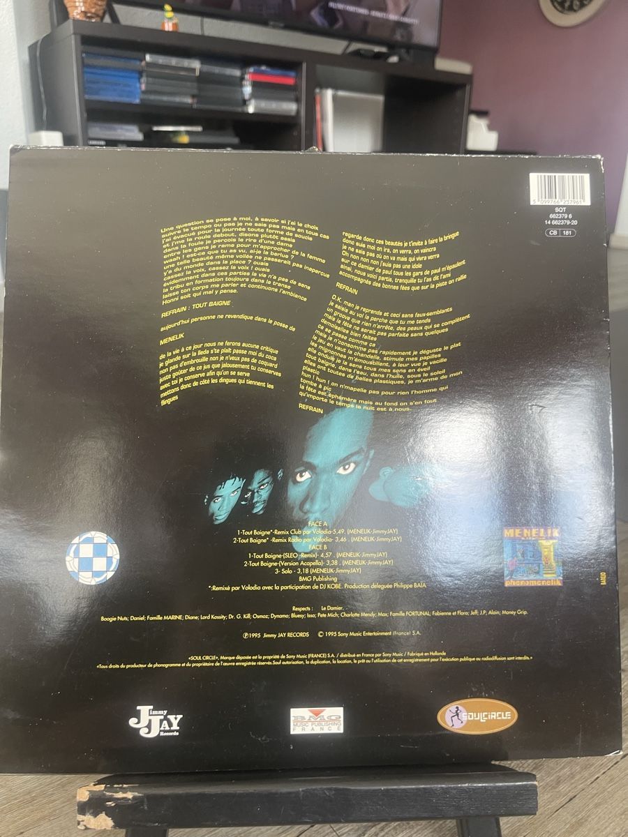 Dischi in vinile: Menelik / La tribu  – Usato da Dagmersellen venduto da stonefinger 1