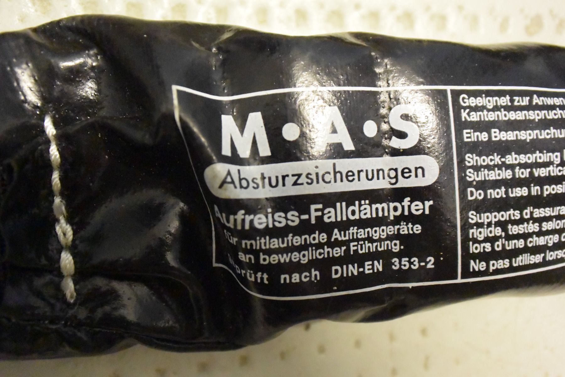 Seile: Auffanggerät MAS SK12 20m GEBRAUCHT – Gebraucht aus Münchenstein von hebetechnik-shop 5