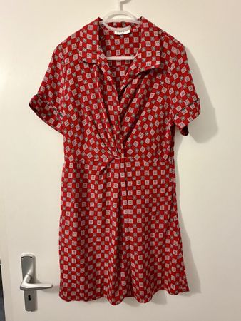 Sandro Paris Seide Kleid Grösse 36/38