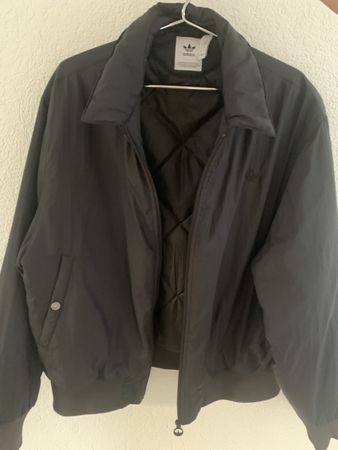 Adidas OG Oversize Bomber Jacke schwarz Grösse M