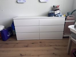 Ikea Malm Kommode Weiss 160x78cm sehr guter Zustand