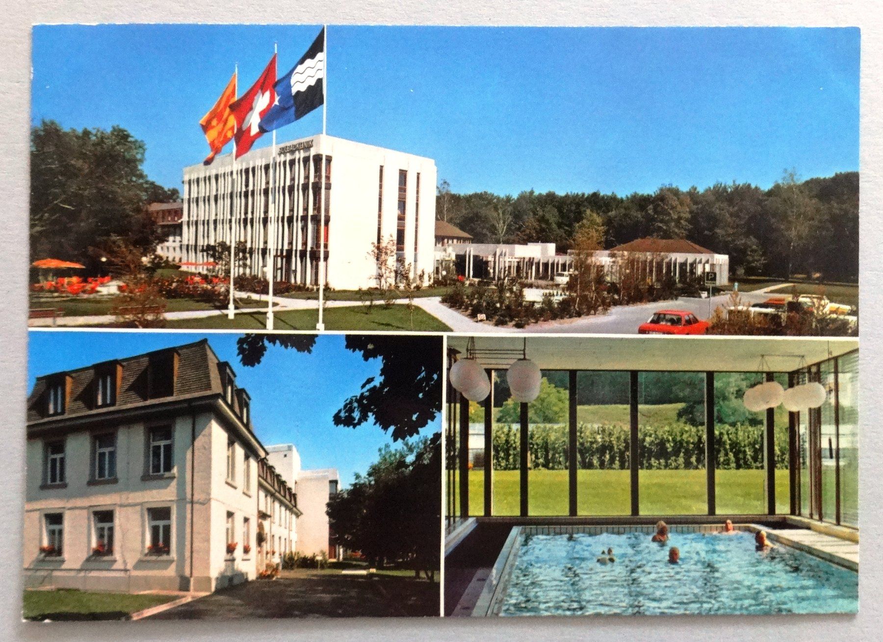 Cartoline postali: Solbadklinik Rheinfelden – Usato da Fétigny venduto da Billy2miny