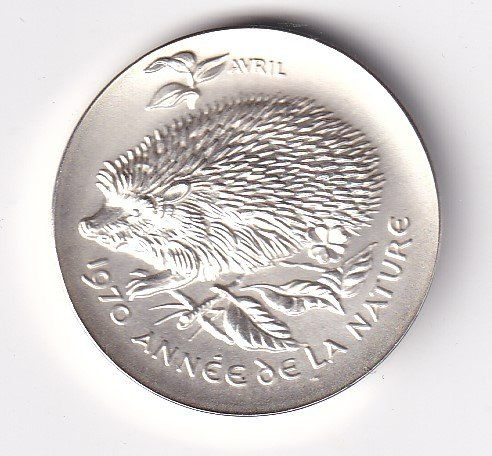 Toutes les monnaies: Médaille 1970 année de la nature stgl – Neuf (Voir description) à Neuchâtel par