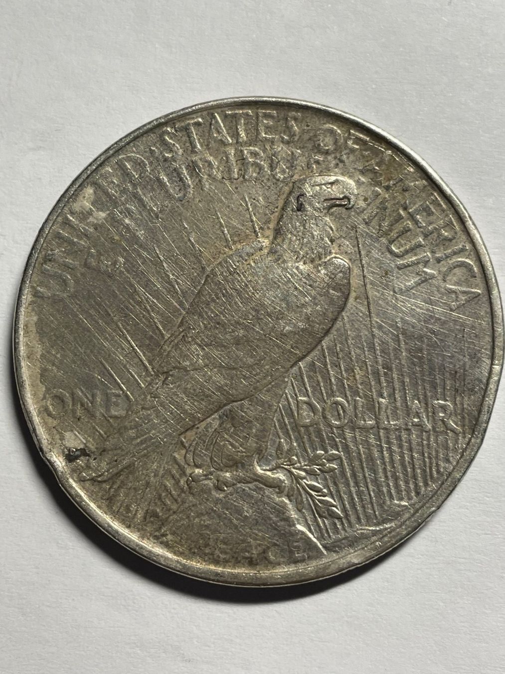Tutti le monete: (42) Peace Dollar 1922 USA – Usato da Aesch BL venduto da masmusgo 1
