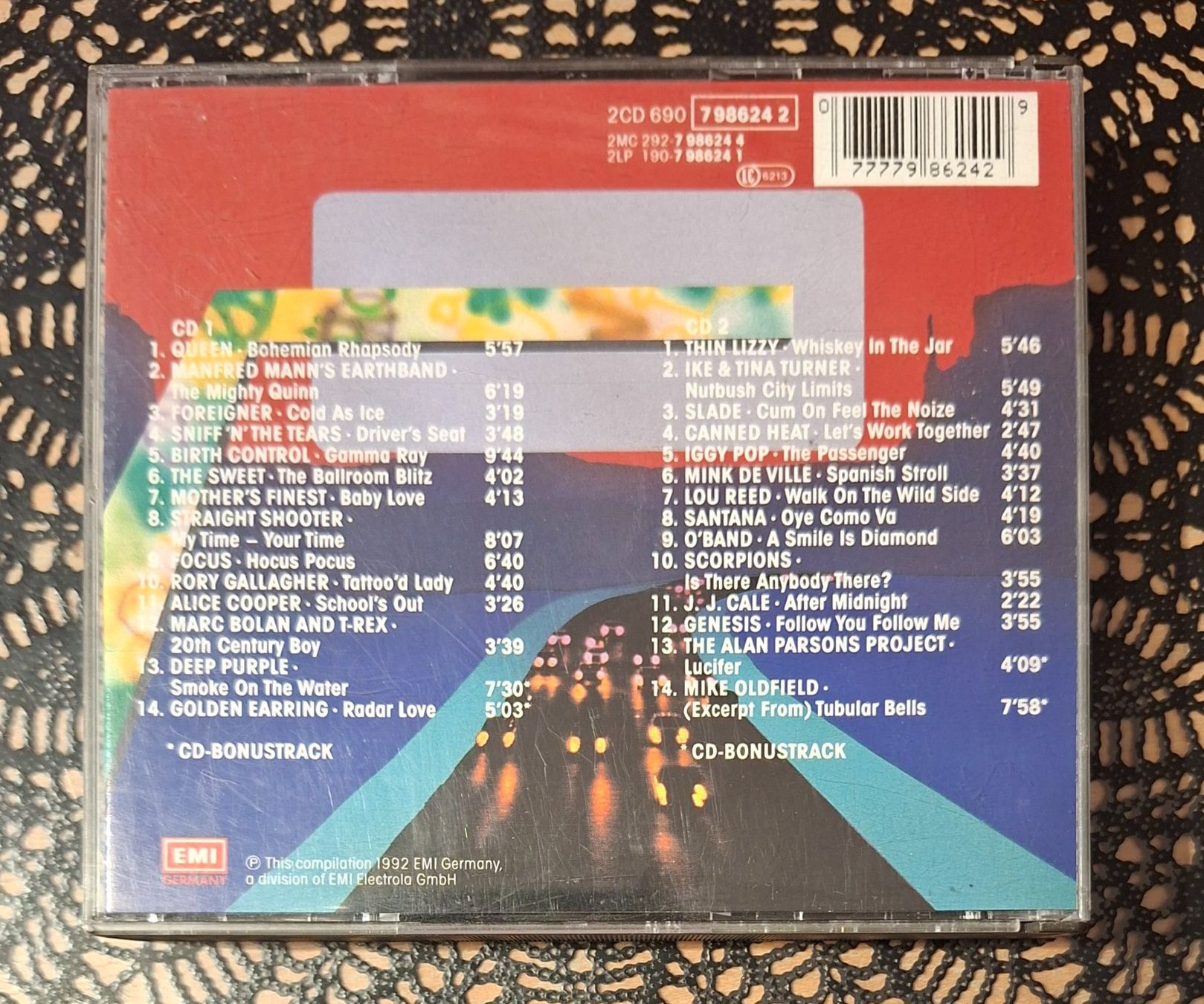 CD: Back To The 70's Vol.2, Hit Compilation Sampler 1992 – Usato da Schönenberg TG venduto da Gregolino76 1
