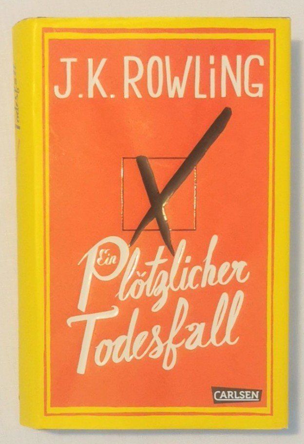 Libri: EIN PLÖTZLICHER TODESFALL - J. K. ROWLING von HARRY POTTER – Nuovo (secondo la descrizione) da Wängi venduto da ABIZONE-86