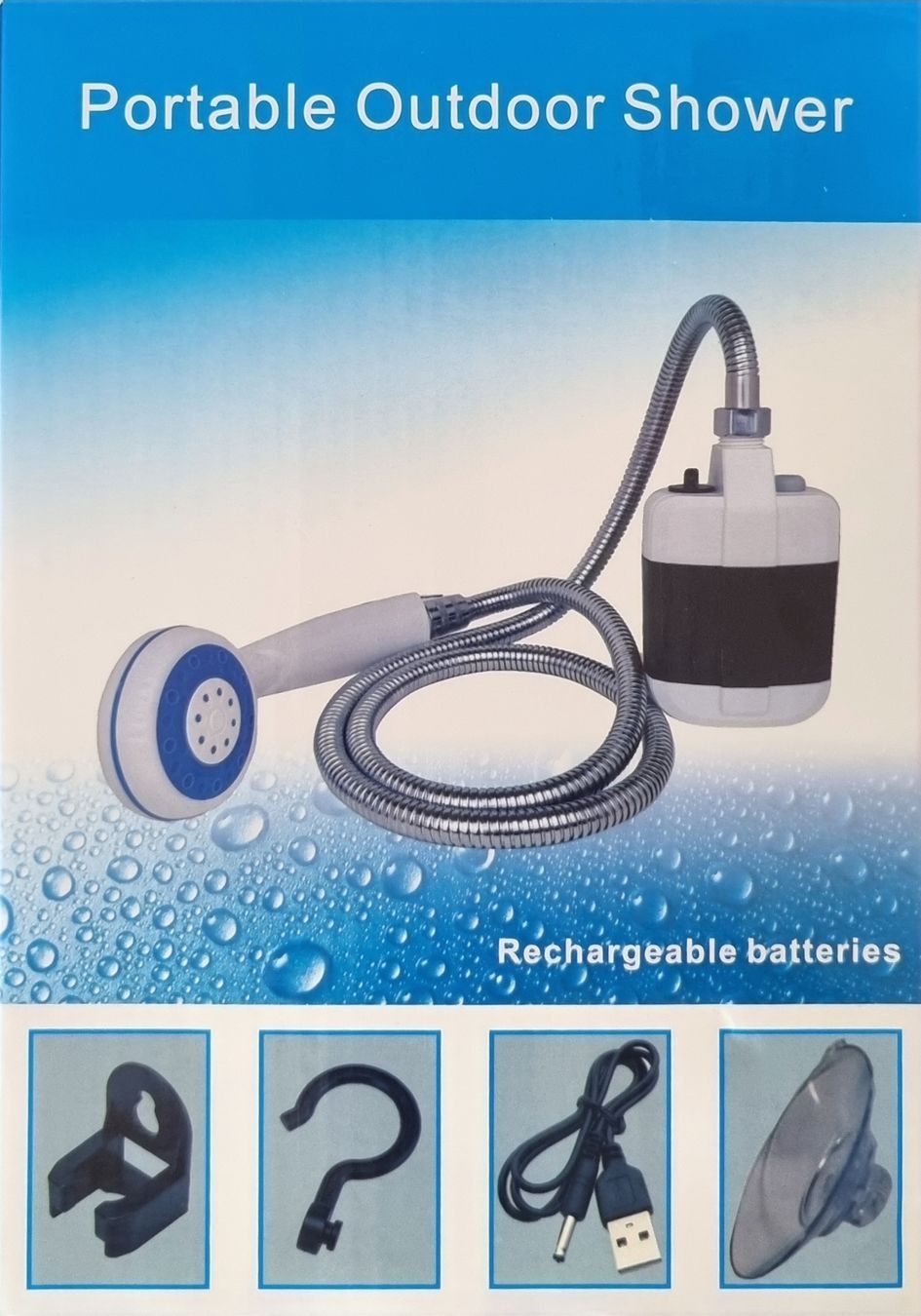 Duschen: Outdoor Dusche, portable – Neu und originalverpackt aus Windisch von Firstspace 2