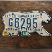 🇨🇦 Autoschild, Northwest Territories G6295 - Government