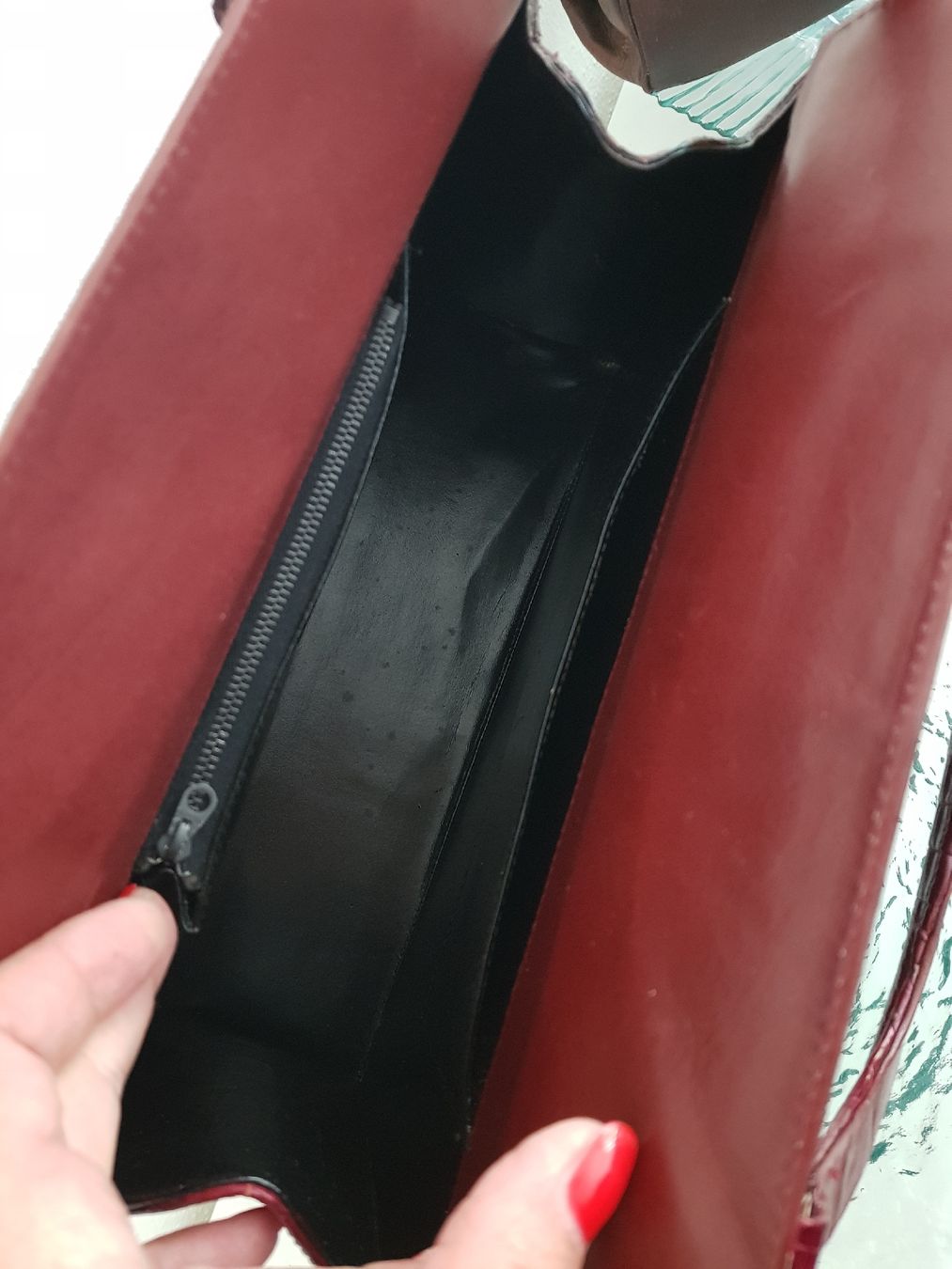 Borse da donna: Vintage Damentasche aus echtem Krokodilenleder – Usato da Rupperswil venduto da Annet.Dann888 5