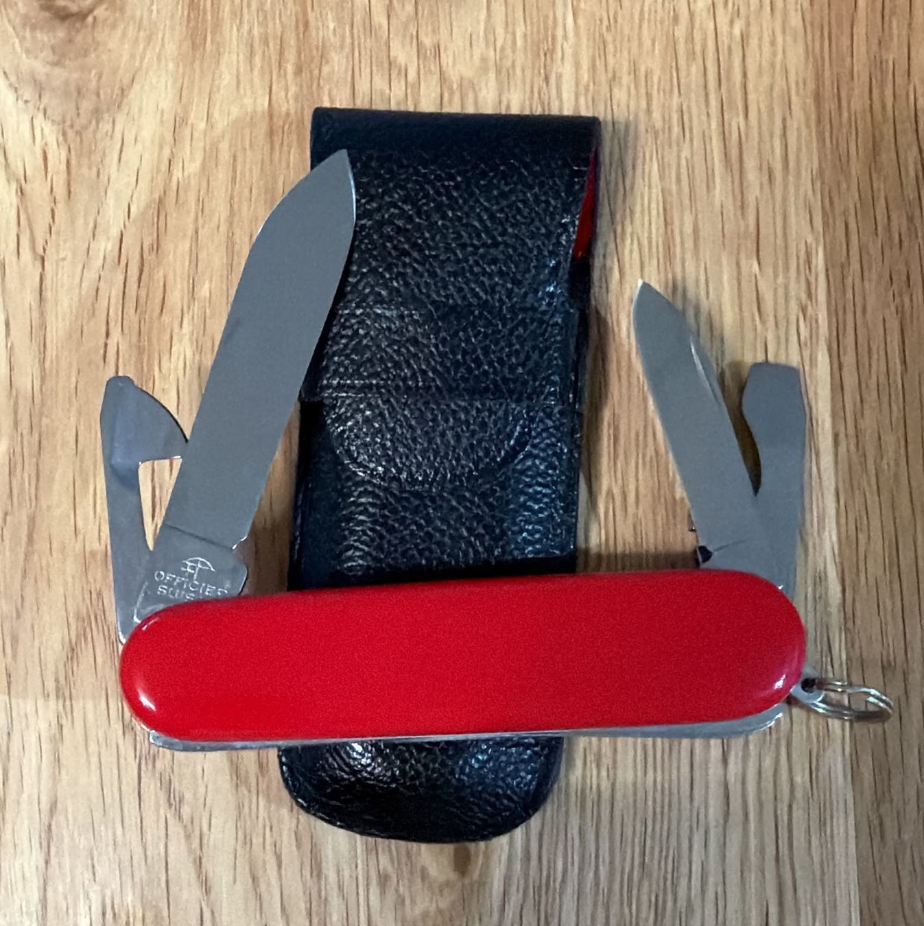 Victorinox Coltelli tascabile: VICTORINOX SACKMESSER MIT ETUI – Usato da Zürich venduto da Frei-Occasionen 1