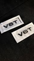 Audi emblem V6T Competition schwarz