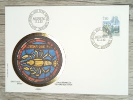 TR17 Enveloppe + Timbre Suisse 1983