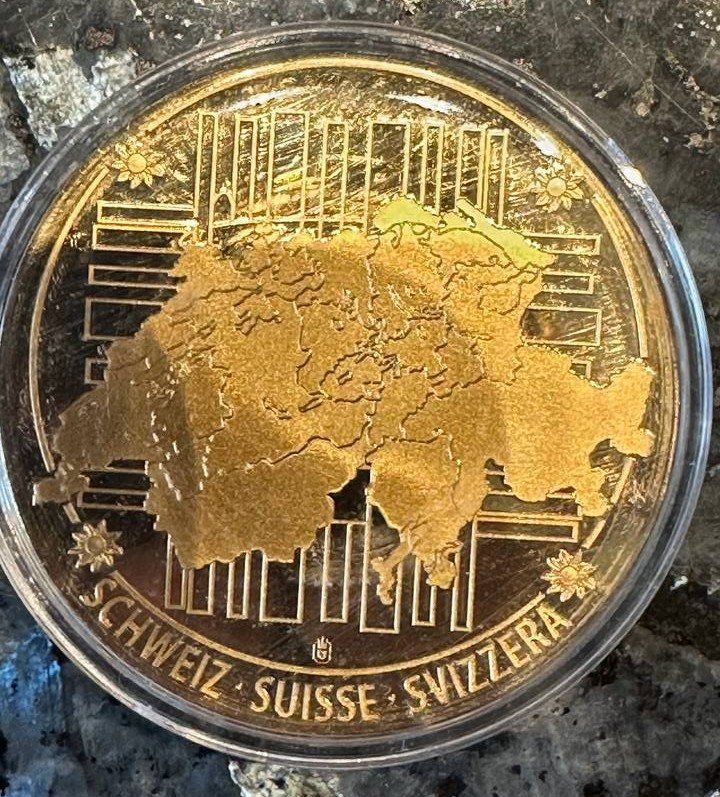 Medaglie: MEDAILLE der 10 Franken Banknote – Nuovo (secondo la descrizione) da Beringen venduto da Mantafisch1 1