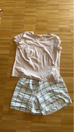 Damen Schlafanzug, Pyjama, Grösse L, 2-teilig