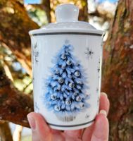 Zuckerdose Tannenbaum / Polka Dots/ Schneeflocken