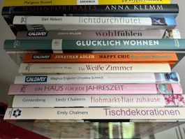 Wohnbuch Set 11 Stk. Dekoration und Einrichtung diverse
