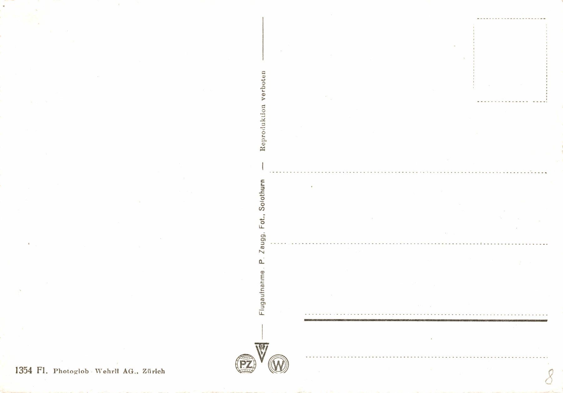 Cartoline postali: Flugaufnahme Wil – Usato da Bronschhofen venduto da Astore 1