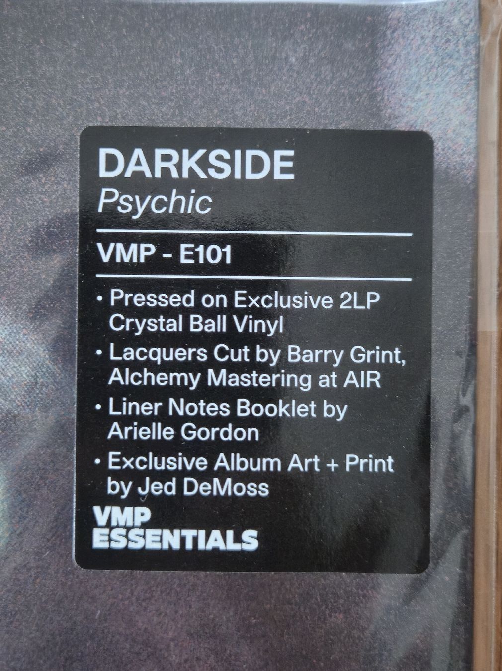 Dischi in vinile: Darkside - Psychic (2LP) / VMP – Nuovo e nell'imballaggio originale da Flums venduto da VictoryGin 2