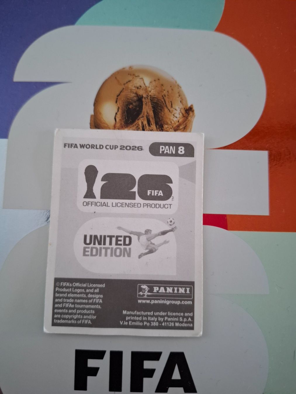 Panini Carte collezionabili: Panini WM Sticker PAN 8 José Córdoba – Nuovo (secondo la descrizione) da Frauenfeld venduto da CymonHardy 1