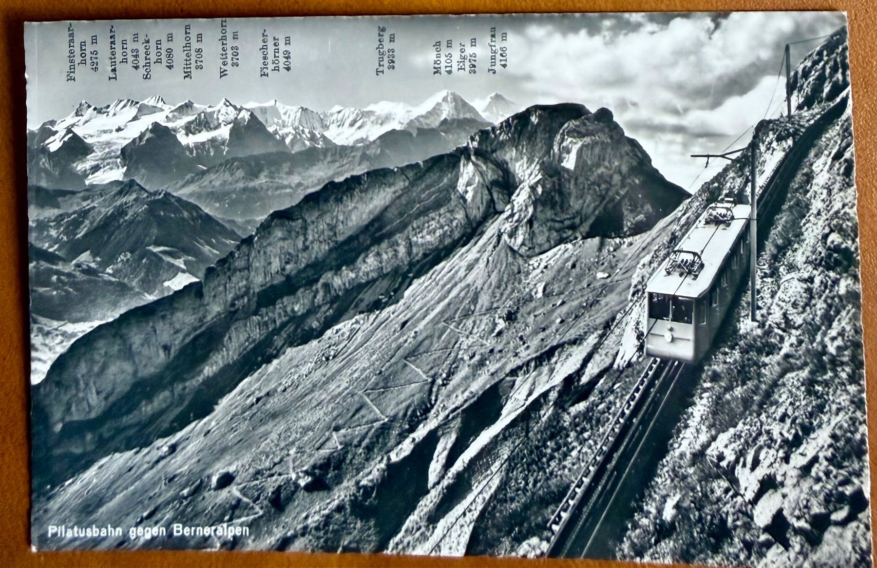 Cartoline postali: Pilatusbahn 1963 – Usato da Lutry venduto da Ediego