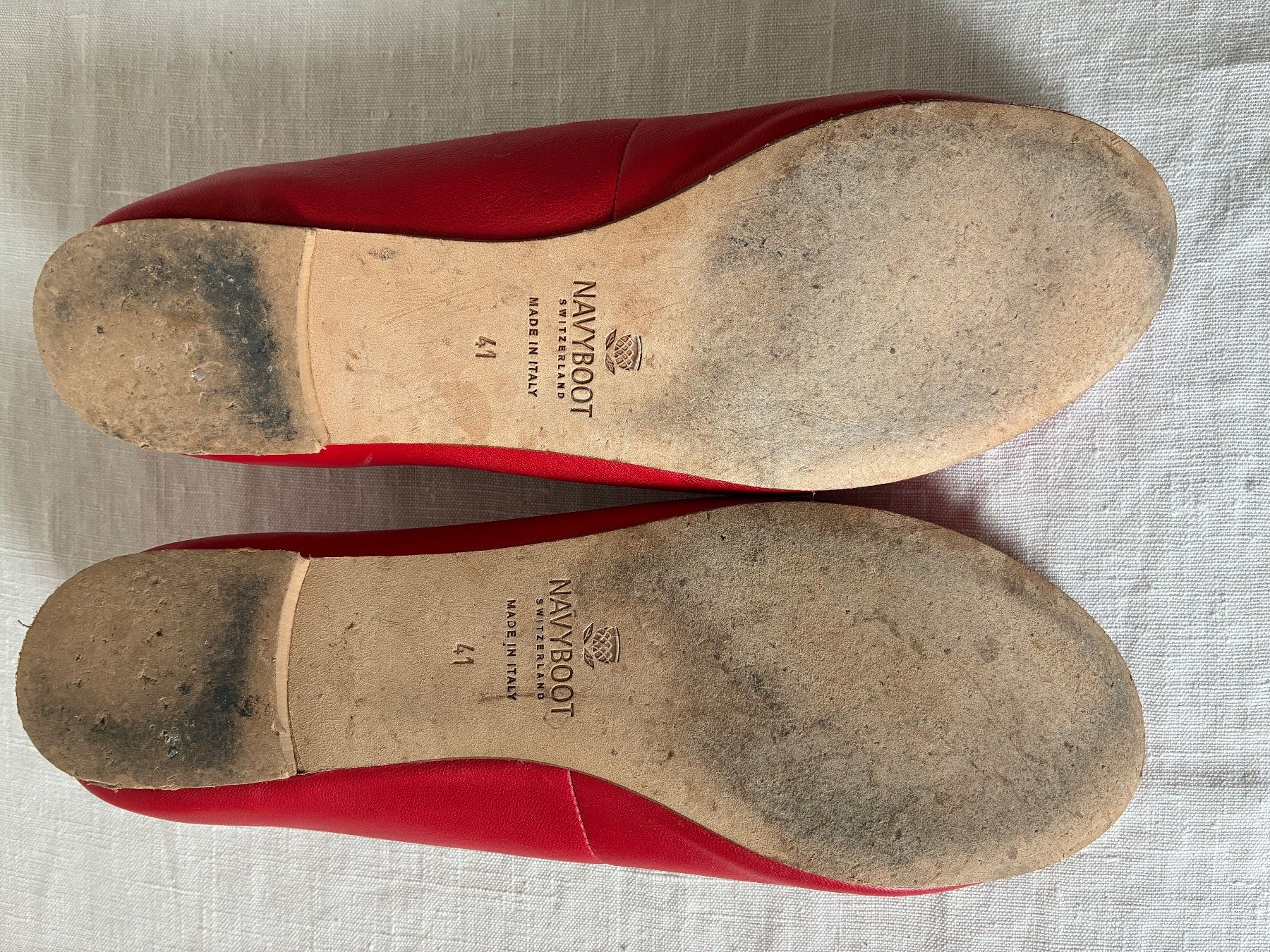Navyboot Scarpe da donna: Rote Ballerina neuwertig – Usato da Herzogenbuchsee venduto da filoferro 4
