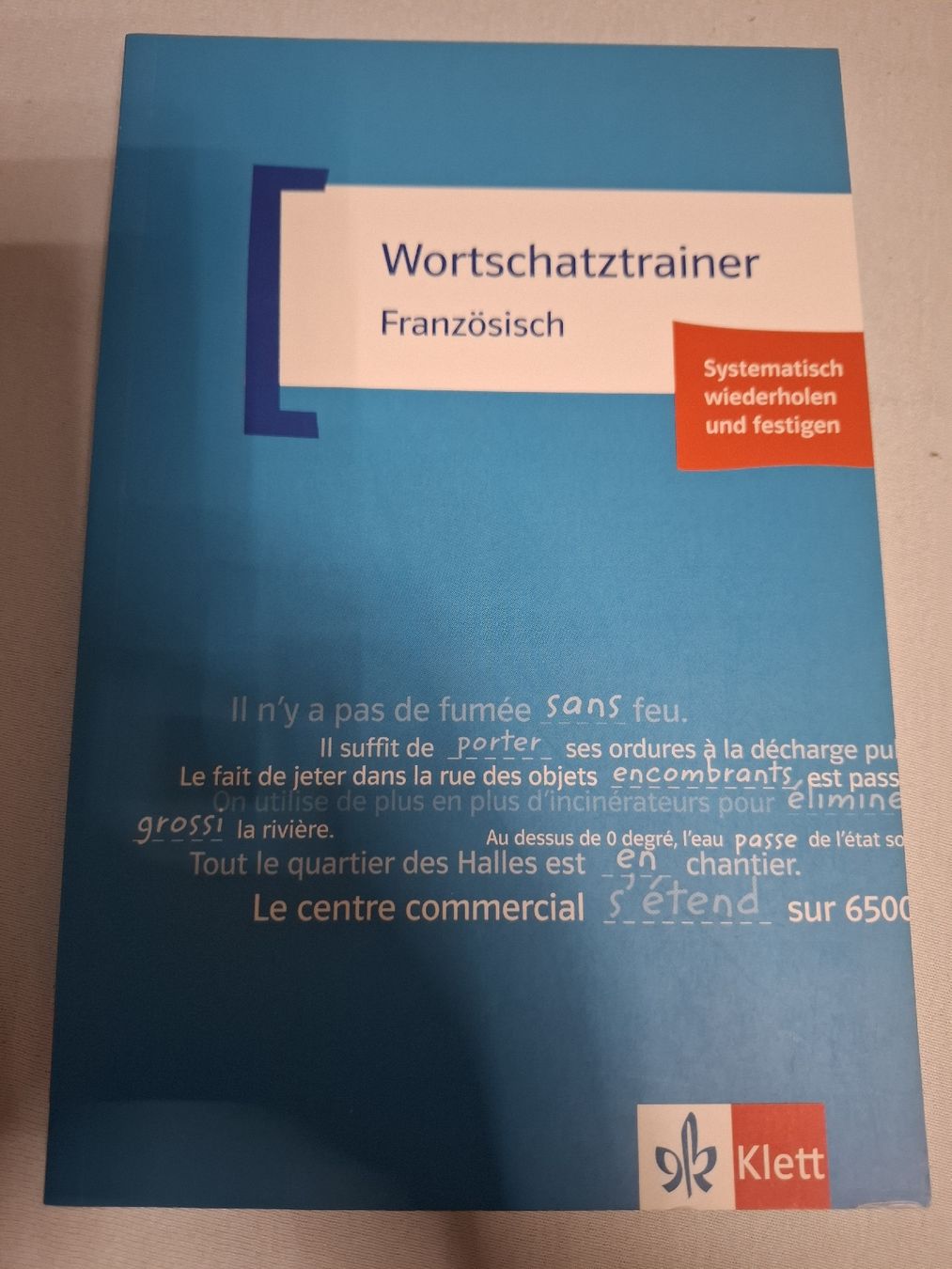 Libri: Wortschatztrainer Französisch. Klett – Usato da Urtenen-Schönbühl venduto da nerdgirl